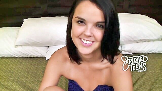 Watch Dillion Harper get exploited and cum on her face