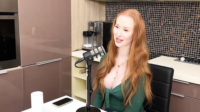 British Pornstar Lenina Crowne discusses attractiveness in I Hate Porn Podcast, featuring natural redhead beauty. Free porn tube content.