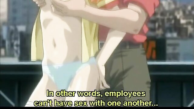 Anime girls get wild in 3some: Two horny anime babes share a hard cock in outdoor threesome